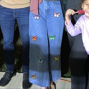 Butterfly jeans